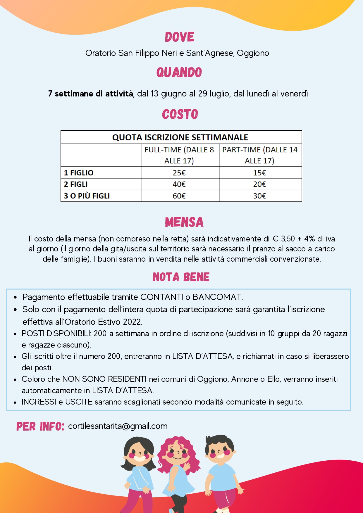 Scheda Oratorio S.F. Neri E S. Agnese - Terza Categoria Lecco - Girone A  Lombardia